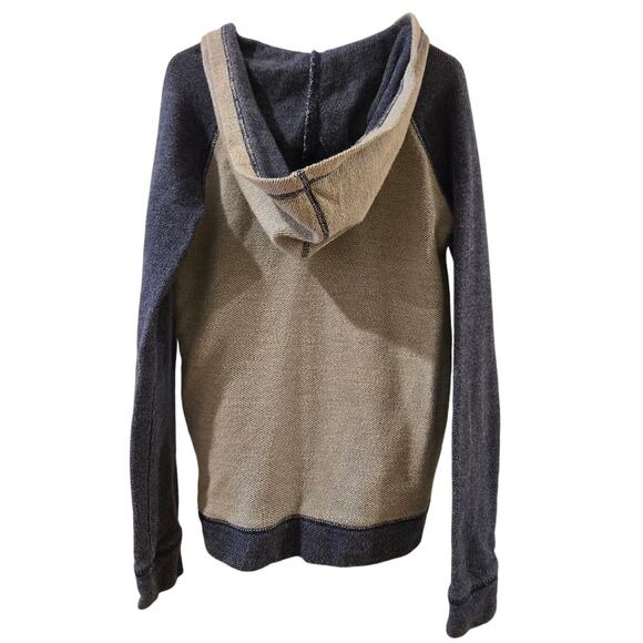 Tucker and Tate Hooded Henley Pullover Shirt Long Sleeve Blue Boys Size 7 - Picture 3 of 7